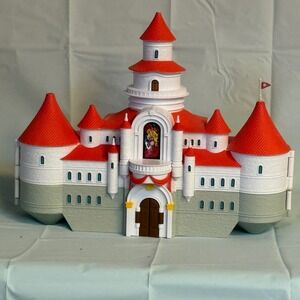 Super Mario Nintendo Peach's Castle Playset Figures‎ Diorama Toy Display